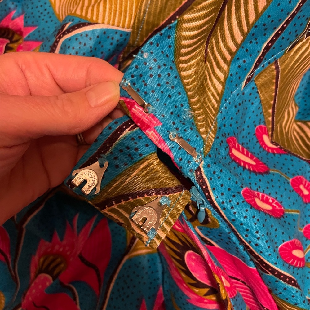 ✨ Francis + Benedict Vibrant African Wax Print Skirt – Size S ✨ - Picture 4 of 7